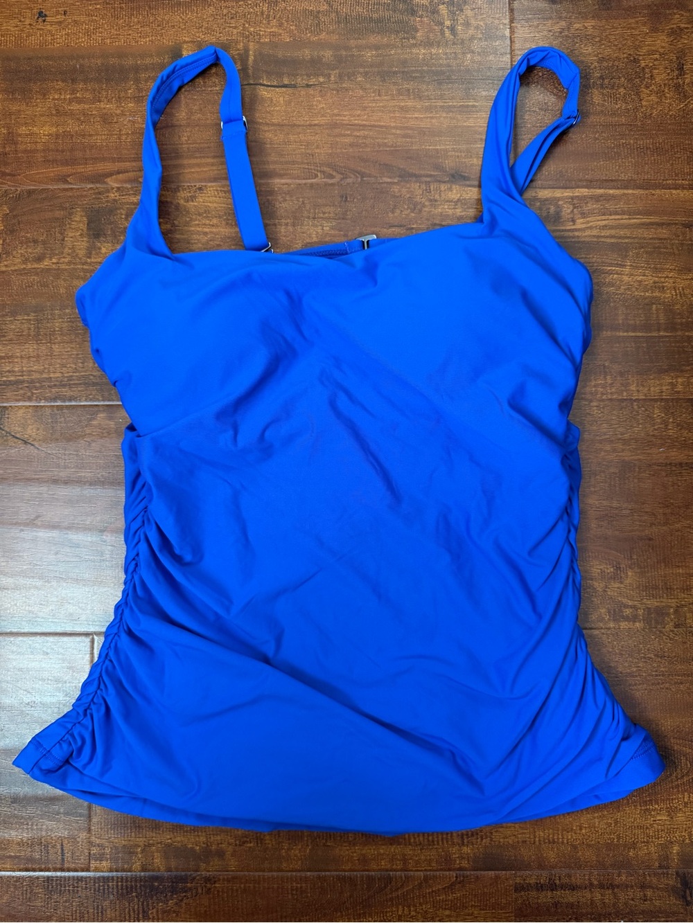 NWT Athleta Cobalt Blue  Tankini Swim Top size 36 B/C